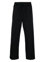 TEKLA pantalon de pyjama en popeline - Noir