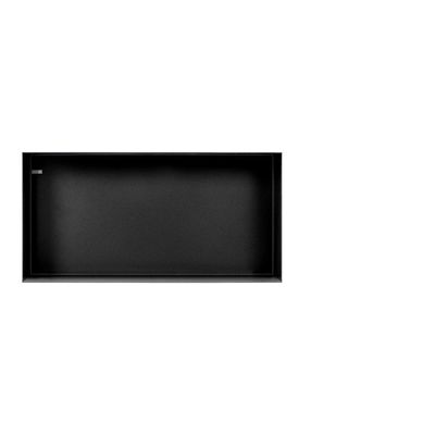 Looox Colour BoX inbouwnis - 60x30x10cm - RVS Zwart mat cbox60mz