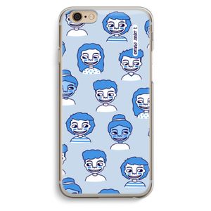 Gezichtjes: iPhone 6 / 6S Transparant Hoesje