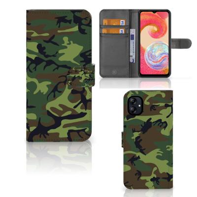 Samsung Galaxy A04e | Telefoon Hoesje | Army Dark