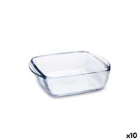 Serveerschaal Pyrex Airfryer Transparant Glas 1 L 20 x 17 cm (10 Stuks)