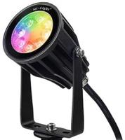 MiBoxer Zigbee RGB-CCT LED Tuinspot IP65 6W rond zwart - LED0280 MiBoxer Zigbee RGB-CCT LED Tuinspot IP65 6W rond zwart - LED0280