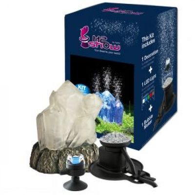 Hydor H2Show Earth Wonders Crystal Kit Blauw LED