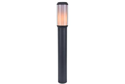Staande tuinlamp donkergrijs met E27 fitting Lutec Heros 70 cm