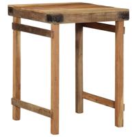 Eettafel Bruin 60 x 55 x 76 cm massief gerecycled hout
