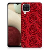 Samsung Galaxy A12 TPU Case Red Roses - thumbnail
