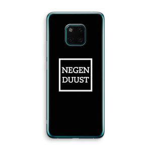 Negenduust black: Huawei Mate 20 Pro Transparant Hoesje