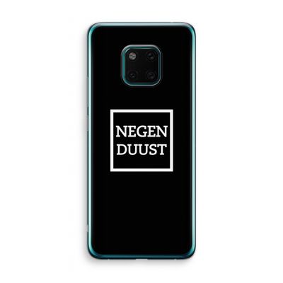 Negenduust black: Huawei Mate 20 Pro Transparant Hoesje