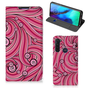 Motorola Moto G Pro Bookcase Swirl Pink