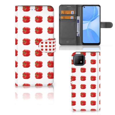 OPPO A73 5G | Book Cover | Paprika Red
