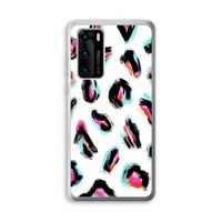 Cheetah color: Huawei P40 Transparant Hoesje