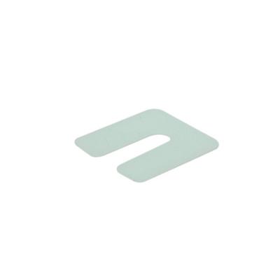 Gebr. Bodegraven uitvulplaatjes - GB-34601 - 1 mm (480x p/zak) - transparant