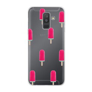 Waterijsje: Samsung Galaxy A6 Plus (2018) Transparant Hoesje