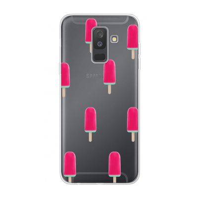 Waterijsje: Samsung Galaxy A6 Plus (2018) Transparant Hoesje
