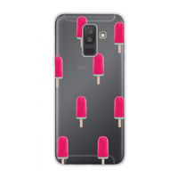 Waterijsje: Samsung Galaxy A6 Plus (2018) Transparant Hoesje