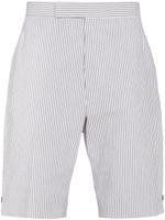 Thom Browne short à rayures - Gris - thumbnail