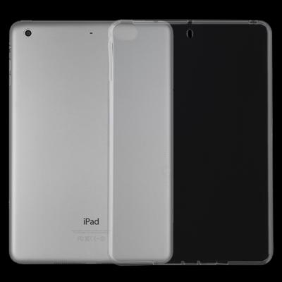 Voor iPad Mini 4/5 0.75 mm ultradunne transparante TPU zachte beschermhoes