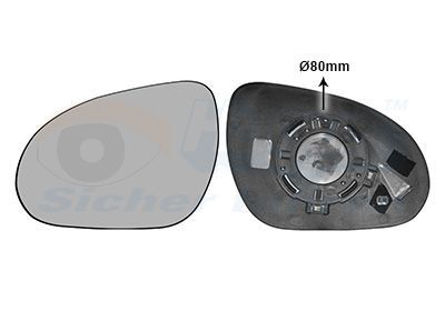 Spiegelglas, buitenspiegel * HAGUS * 8207833