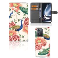 Telefoonhoesje | Met pasjeshouder | voor OnePlus Nord CE 2 Lite Pink Peacock