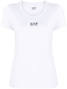 Ea7 Emporio Armani t-shirt à logo imprimé - Blanc