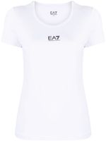 Ea7 Emporio Armani t-shirt à logo imprimé - Blanc - thumbnail