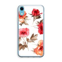 Roosjes: iPhone XR Transparant Hoesje Roosjes: iPhone XR Transparant Hoesje