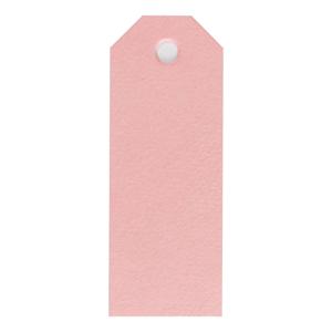 Creativ Company Manilla labels lichtrood, 20st.