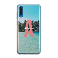 Pacific Dream: Samsung Galaxy A50 Transparant Hoesje