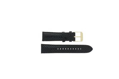 Horlogeband Michael Kors MK2310 Leder Zwart 22mm