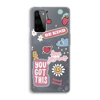 Positivity: OnePlus 9 Pro Transparant Hoesje Positivity: OnePlus 9 Pro Transparant Hoesje