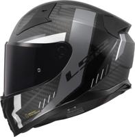 LS2 integraalhelm "ff811 vector ii carbon grid" helmet ff811 vector ii carb.grid l bl./grey