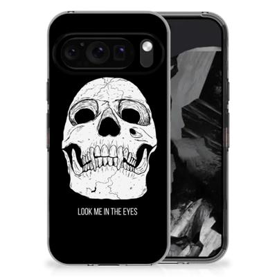 Silicone Back Case Google Pixel 9 Pro XL Skull Eyes