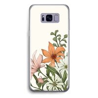 Floral bouquet: Samsung Galaxy S8 Plus Transparant Hoesje