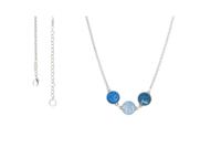 Qoss Ketting Ellie 42 cm Blauw