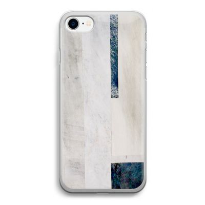 Meet you there: iPhone SE 2020 Transparant Hoesje