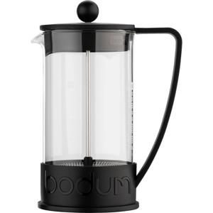 bodum PRESS BRAZIL Cafetière Transparant, Zwart Capaciteit koppen: 8