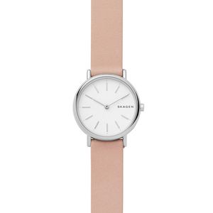 Horlogeband Skagen SKW2695 Leder Roze 14mm