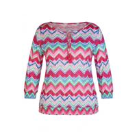 Rabe - Roze | Dames | Top | Roze | 44 | regular | Kamst mode