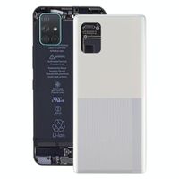 Batterij back cover voor Samsung Galaxy A71 5G SM-A716(Wit)