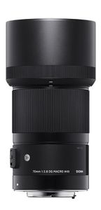 Sigma 70mm F2.8 DG Macro SLR Macrolens Zwart