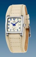 Horlogeband Festina F16181-2 / F16181-3 Onderliggend Leder Lichtbruin 17mm