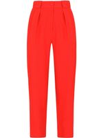 Dolce & Gabbana pantalon droit à taille haute - Rouge - thumbnail