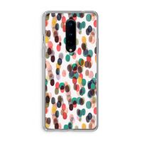 Tropical Dots: OnePlus 8 Transparant Hoesje