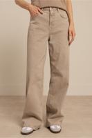 Lexie denim trousers - latte - 13695