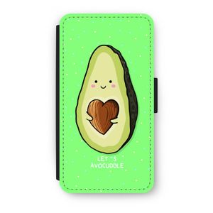 Avocuddle: iPhone X Flip Hoesje