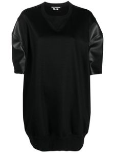 Junya Watanabe t-shirt à manches bouffantes - Noir
