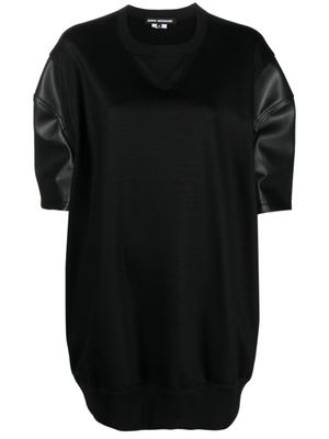 Junya Watanabe t-shirt à manches bouffantes - Noir