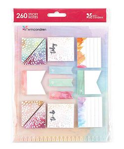 Erin Condren Snap-In Stylized Sticky Notes - Painted Petals