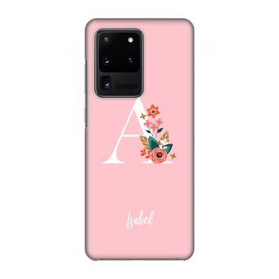 Pink Bouquet: Volledig geprint Samsung Galaxy S20 Ultra Hoesje
