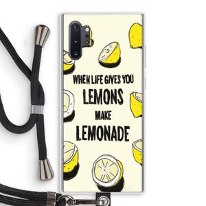 Lemonade: Samsung Galaxy Note 10 Plus Transparant Hoesje met koord